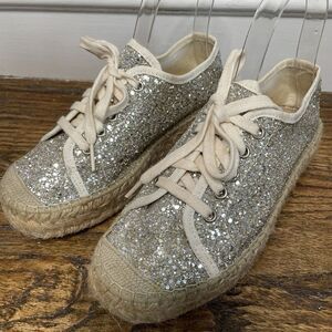 Vidorreta Glitter Espadrilles Made in Spain Fairycore SZ 37 EU, 6.5 US